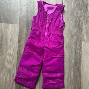Columbia Kids' Purple Snow Bib